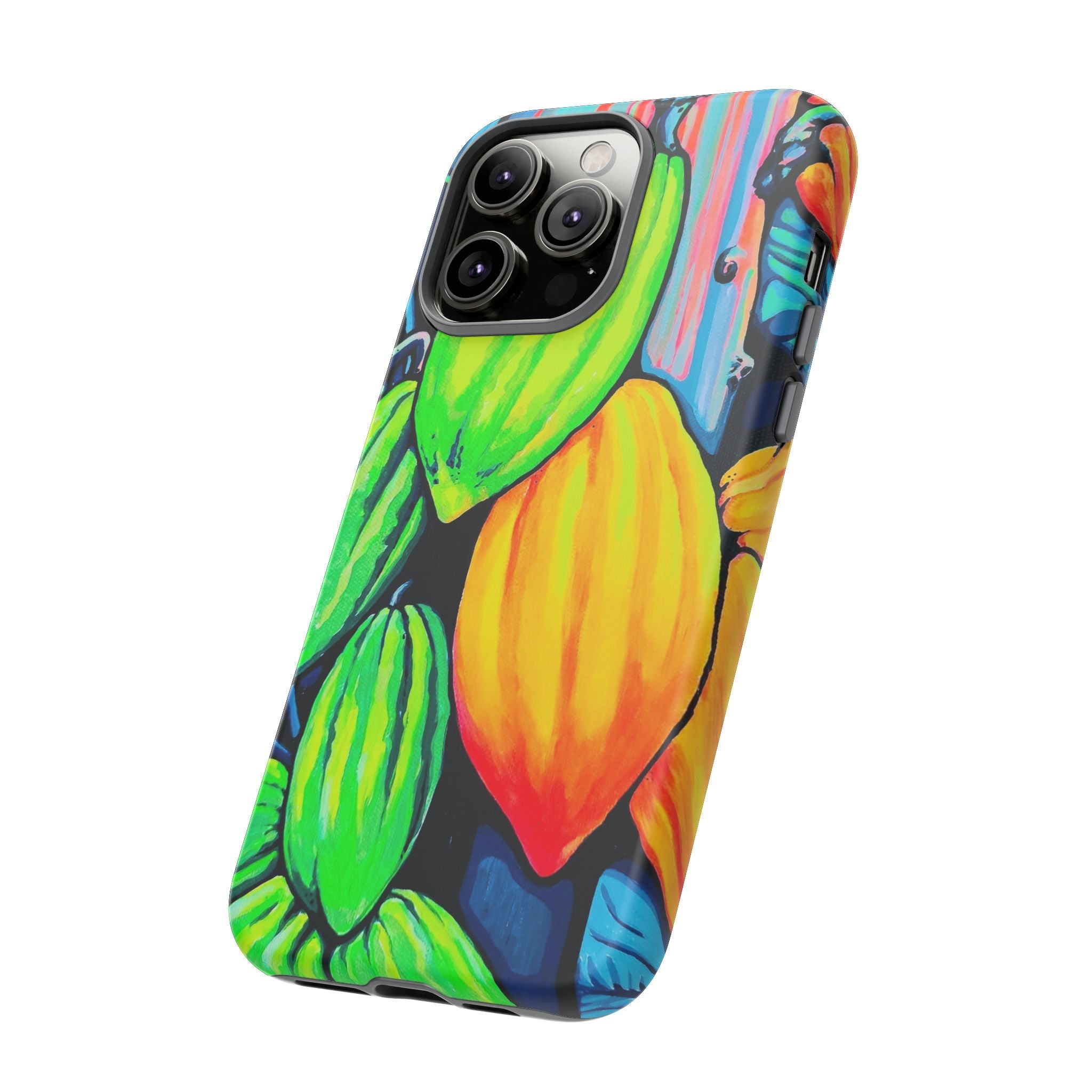 Neon Cacao Tough Phone Case