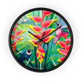 Cyclops Hummingbirds Pop Art Wall Clock