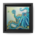 Framed Cyclops Octopus Canvas Print