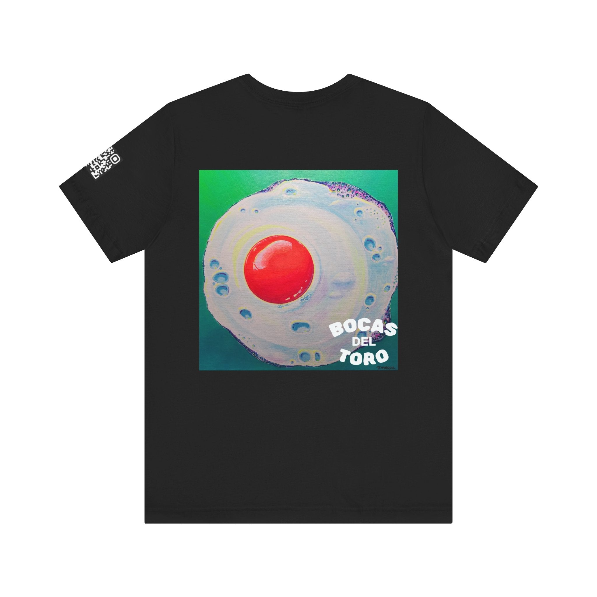 Unisex Neon Fried Egg Tee