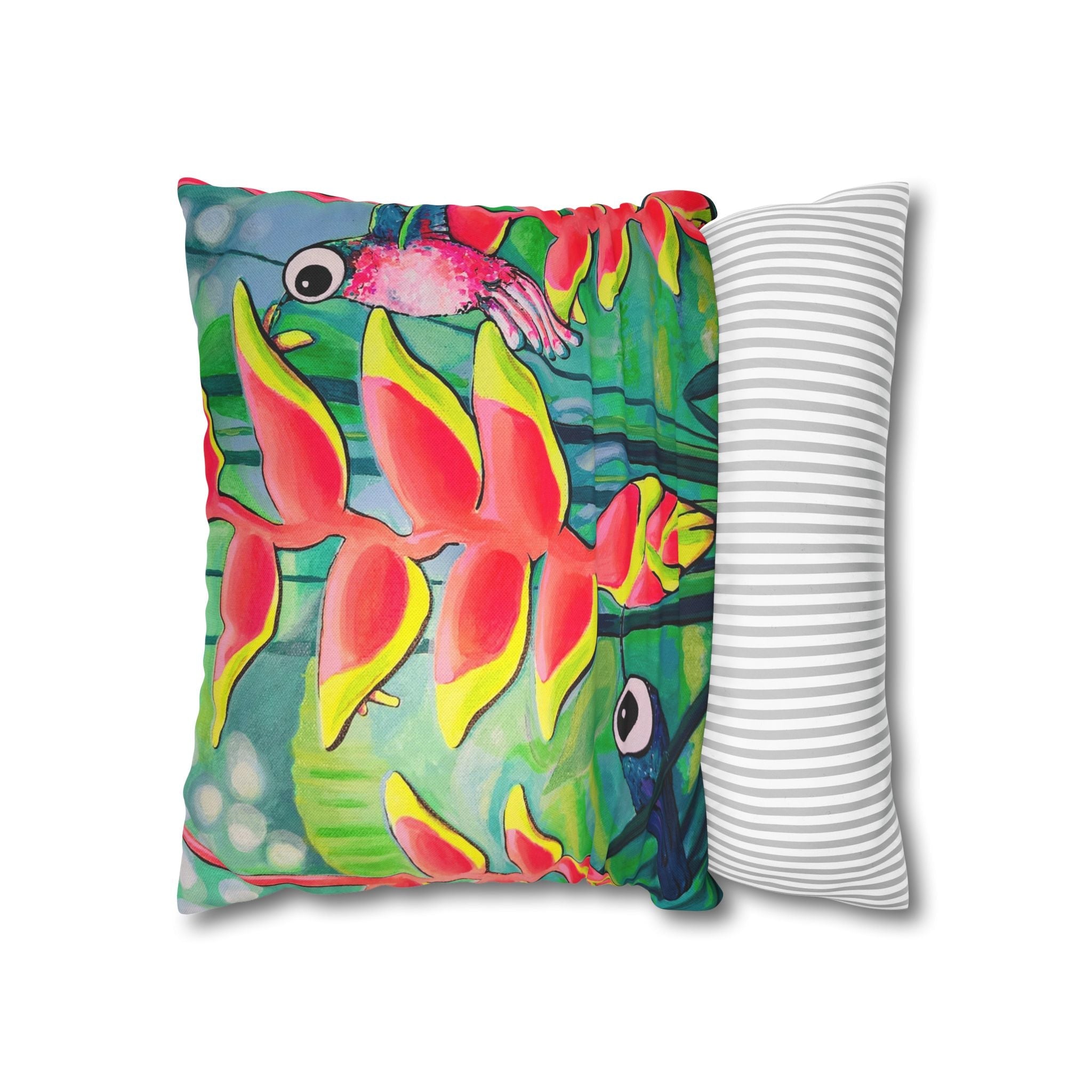 Cyclops Hummingbirds Pillowcase, Cover Only