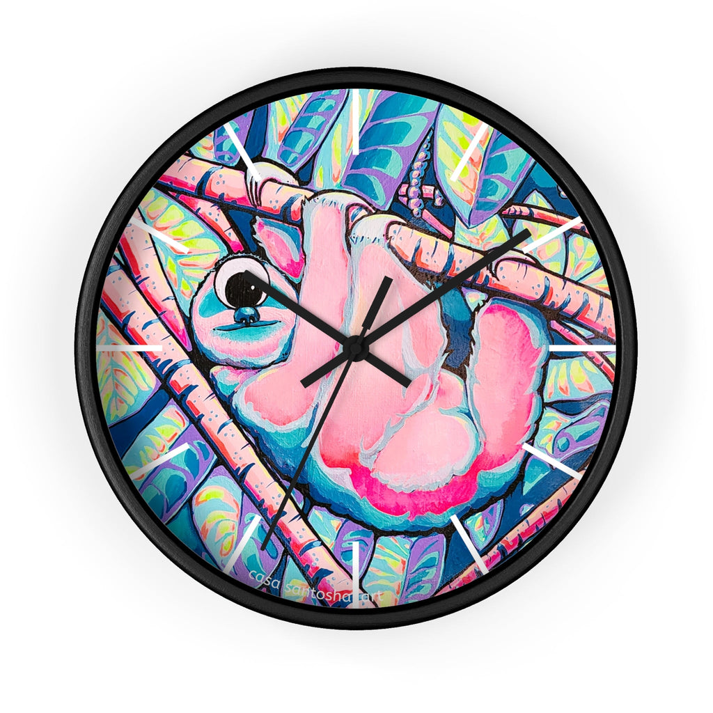 Cyclops Sloth Pop Art Wall Clock