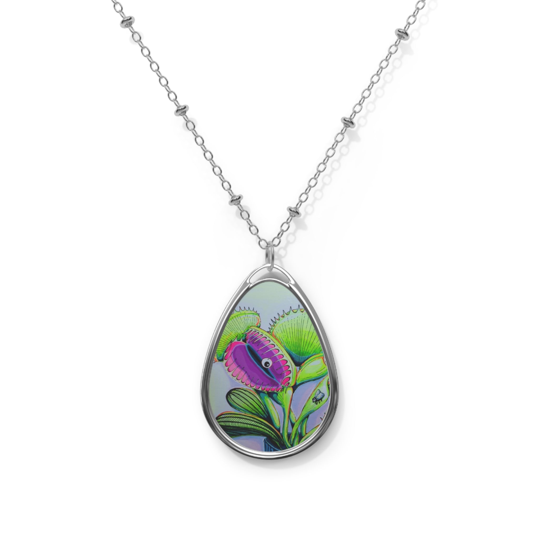 Cyclops Venus Fly Trap Necklace