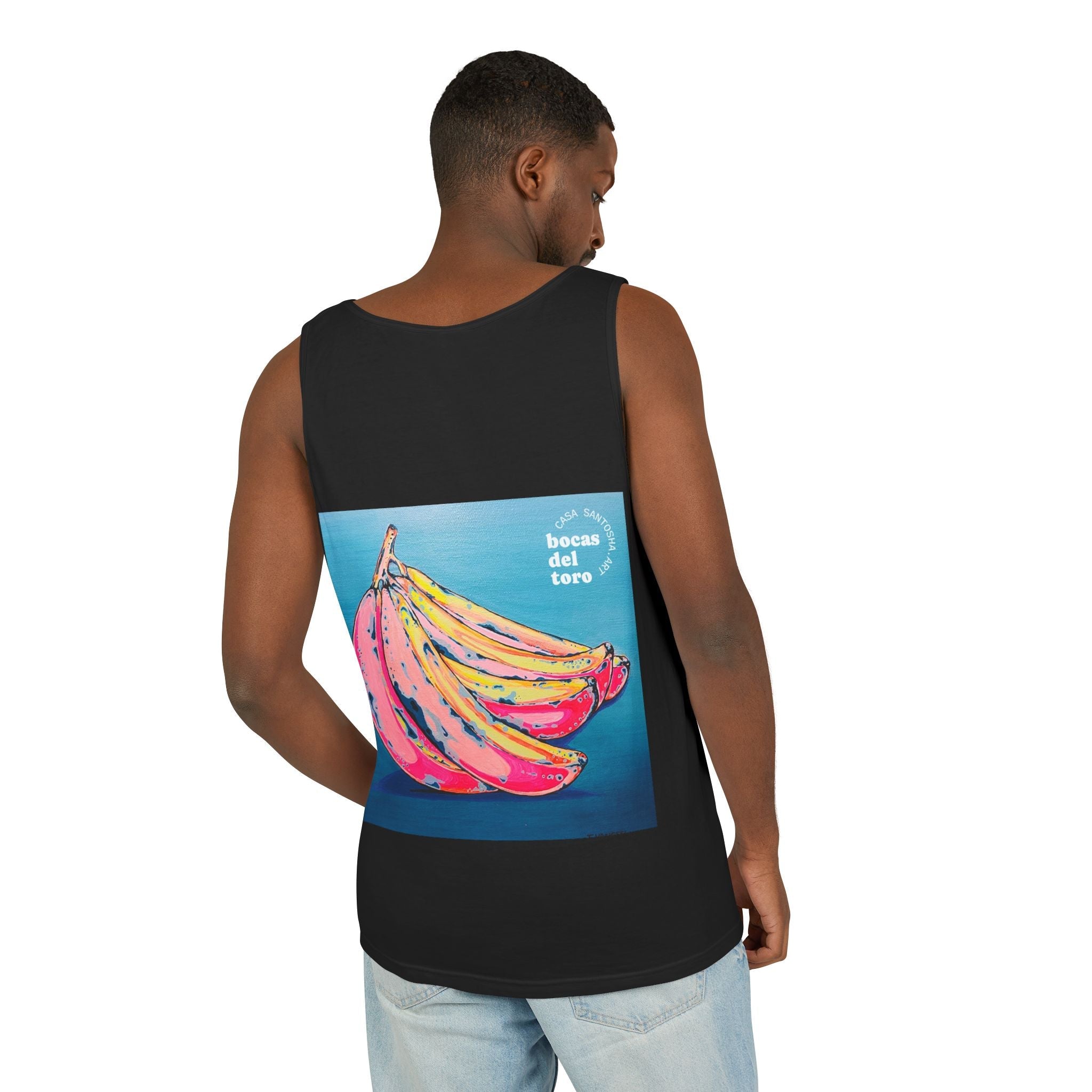 Unisex Neon Bananas Tank Top - Perfect for Summer Vibes