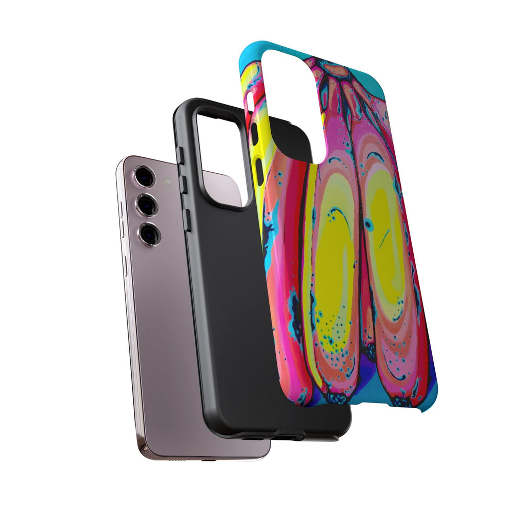 Neon Fat Bananas Tough Phone Case
