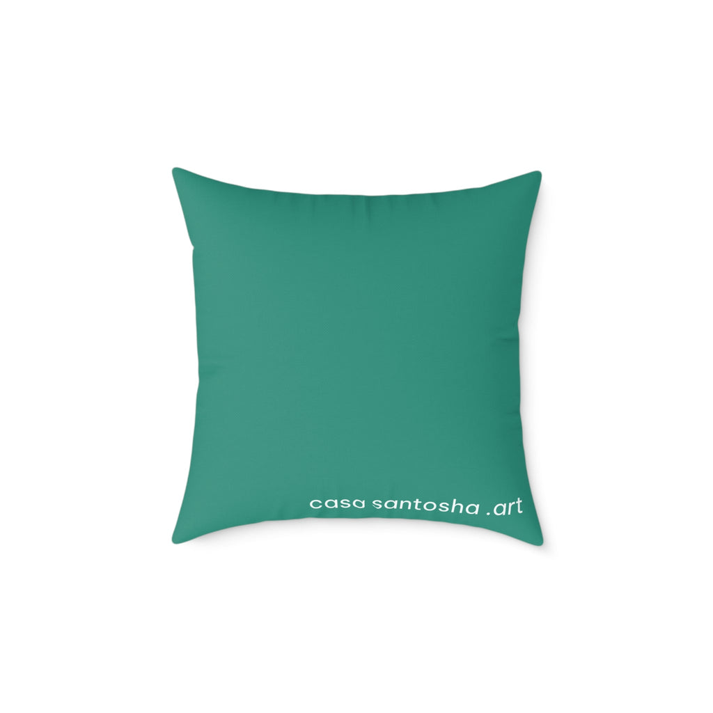 Chatty Cyclops Parrots Art Canvas Decorative Pillow