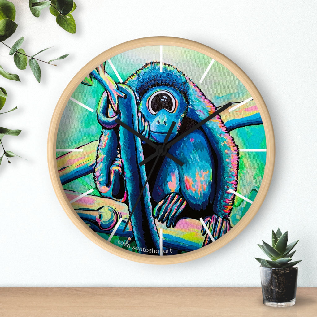 Cyclops Monkey Pop Art Wall Clock