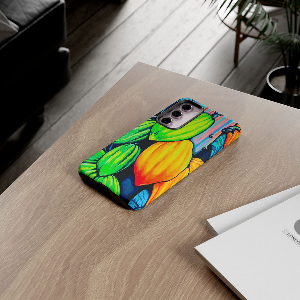 Neon Cacao Tough Phone Case