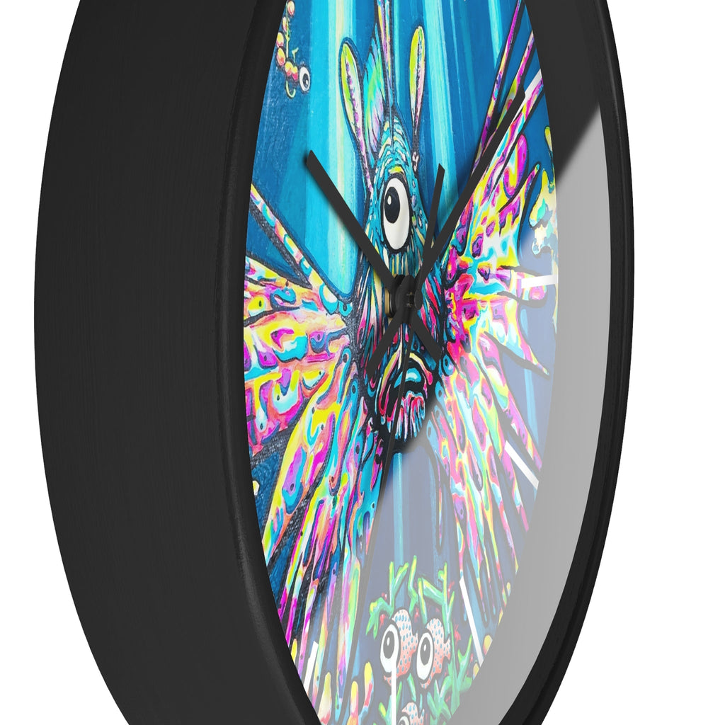 Cyclops Lionfish Pop Art Wall Clock