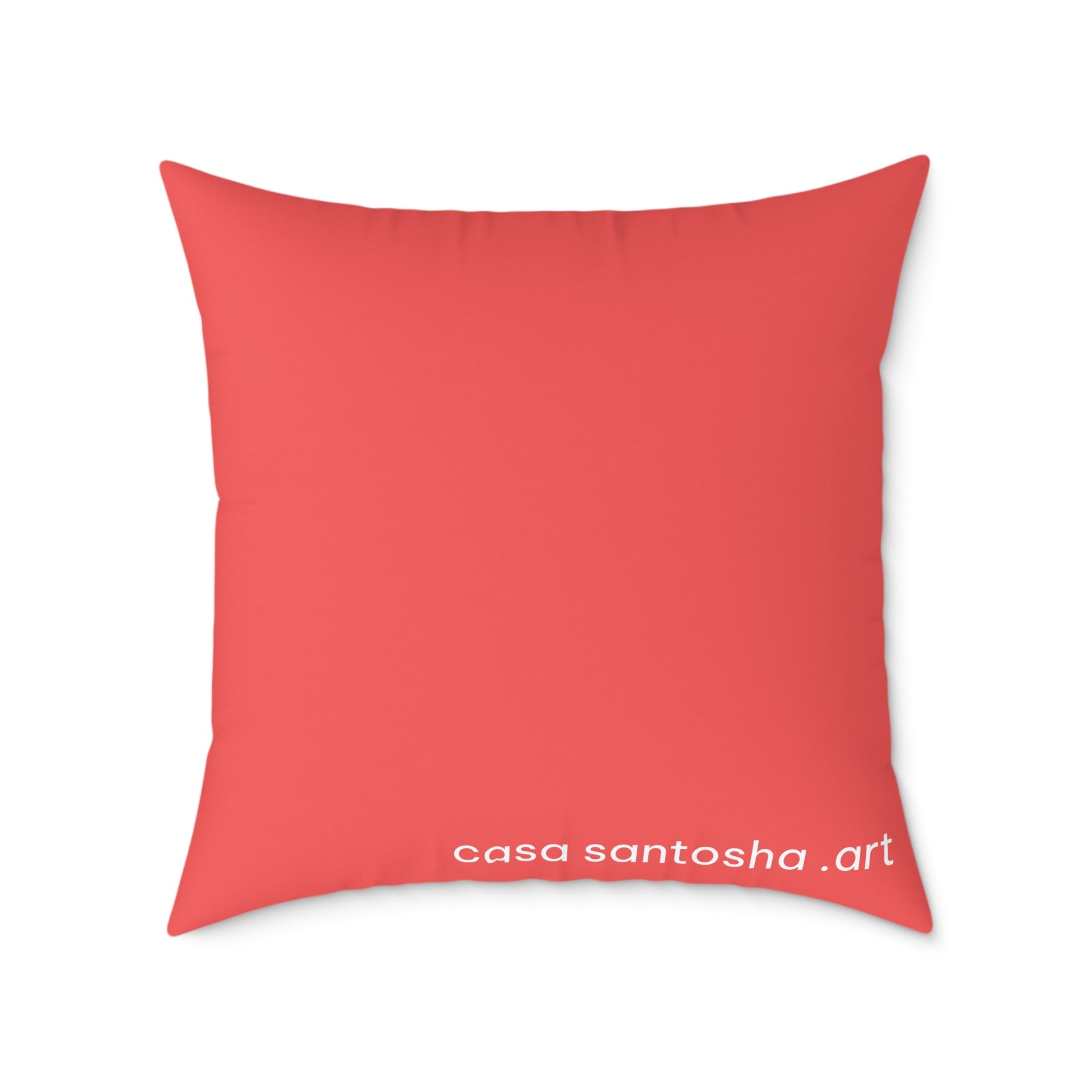 Trippy Mushrooms Art Canvas Decorative Pillow