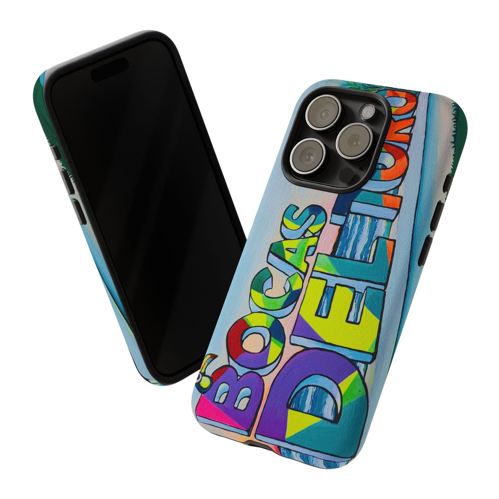 Bocas Del Toro Sign Tough Phone Case
