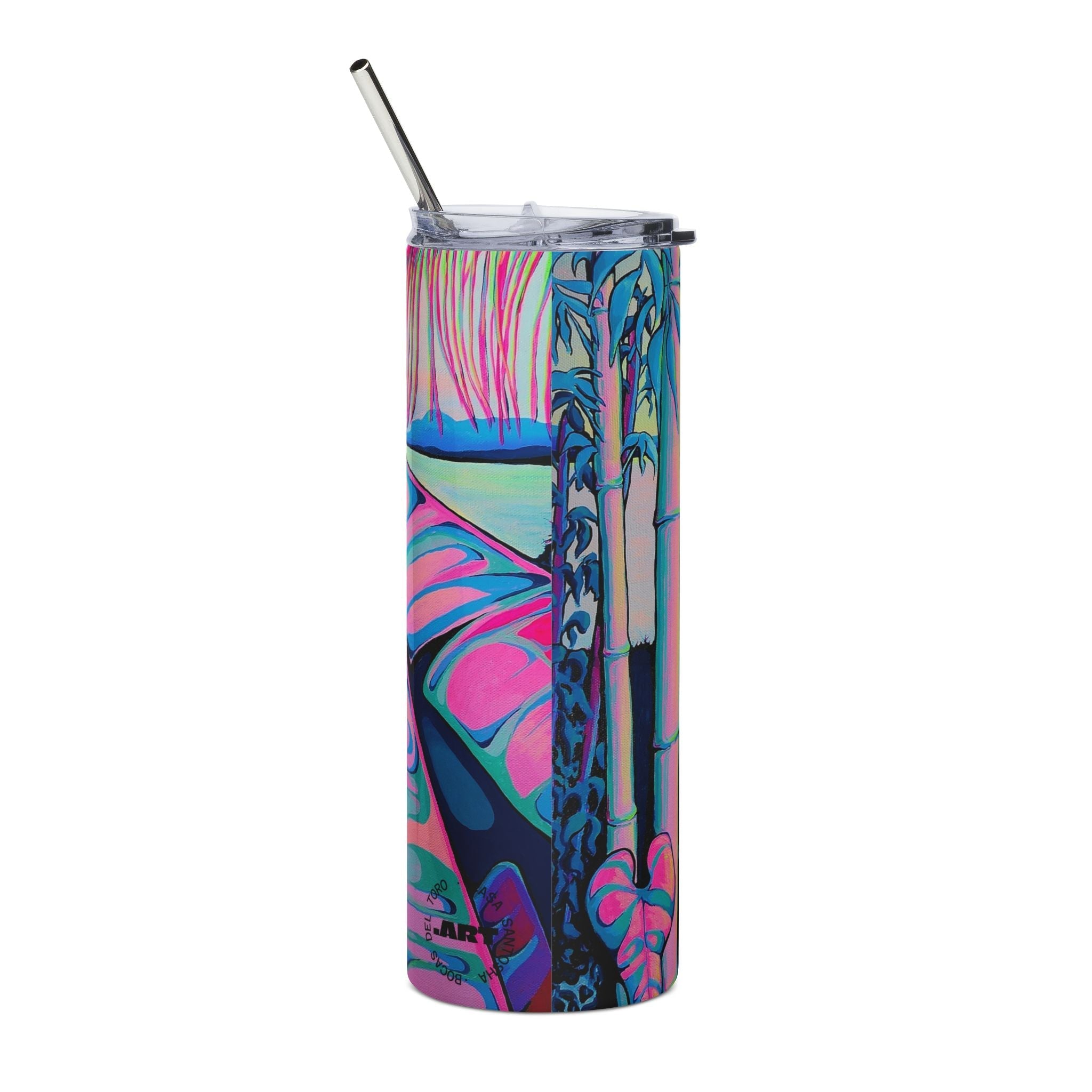 Serenity Bocas Stainless Steel Tumbler, 20oz | Fun Travel Mug, Eco-Friendly