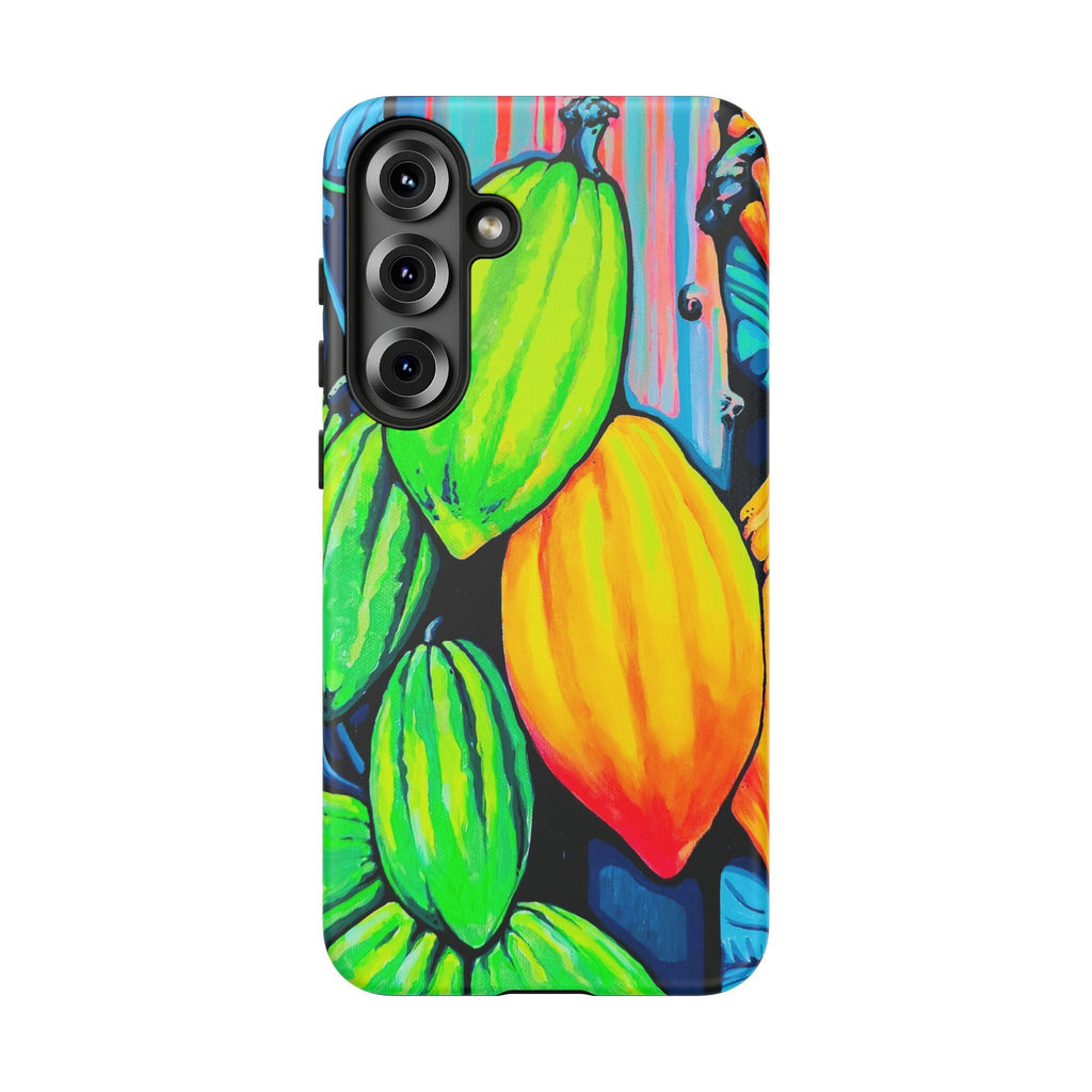 Neon Cacao Tough Phone Case