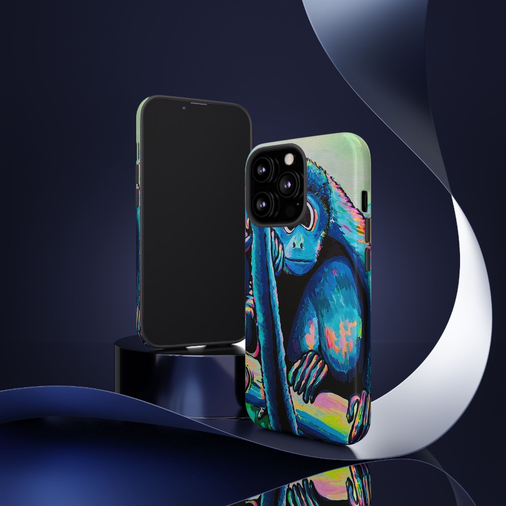 Cyclops Monkey Tough Phone Case