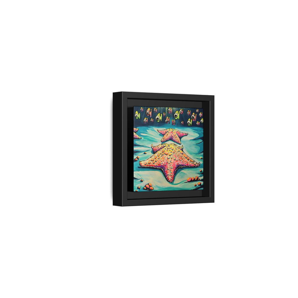 Framed Cyclops Starfish Canvas Print