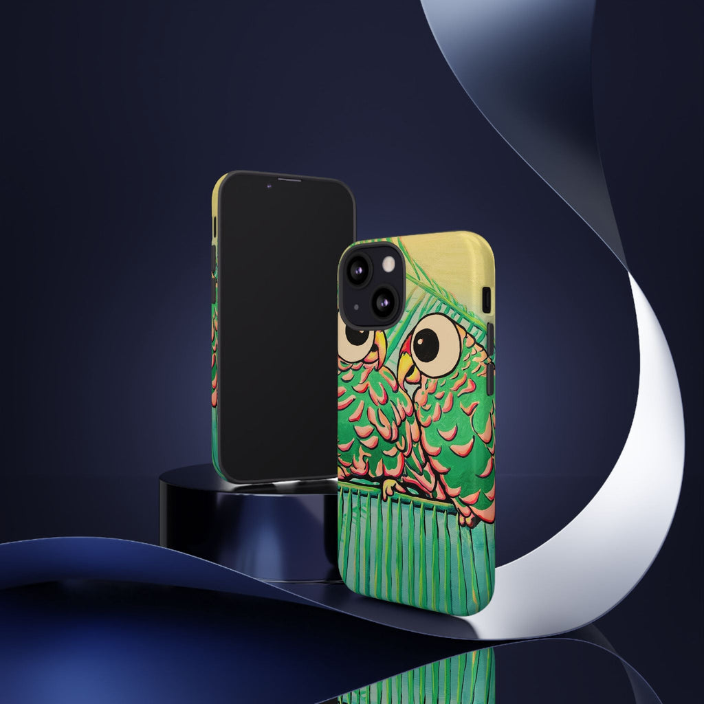 Chatty Cyclops Parrots Tough Phone Case