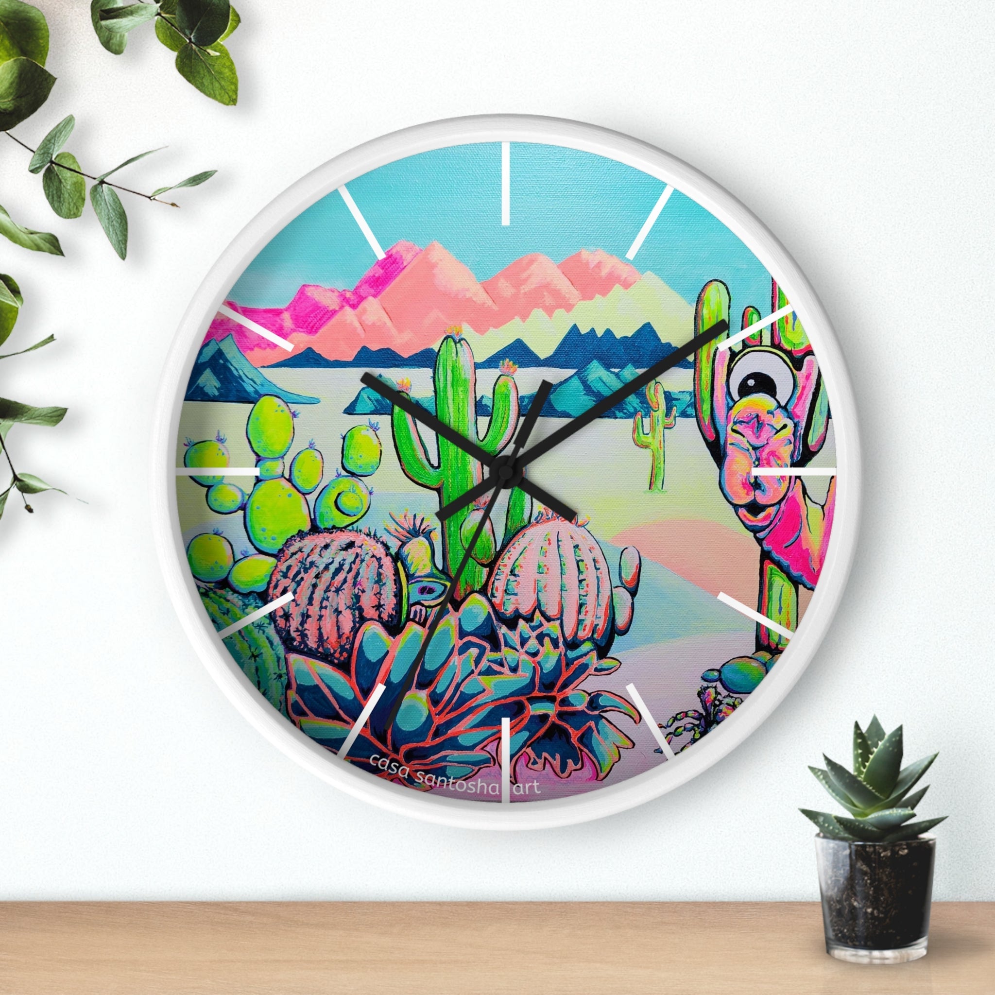 Cyclops Camel Pop Art Wall Clock