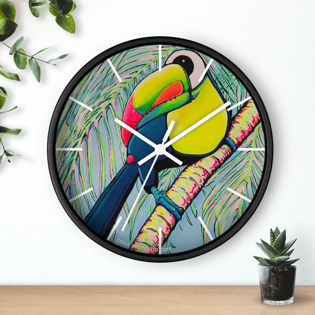Cyclops Toucan Pop Art Wall Clock