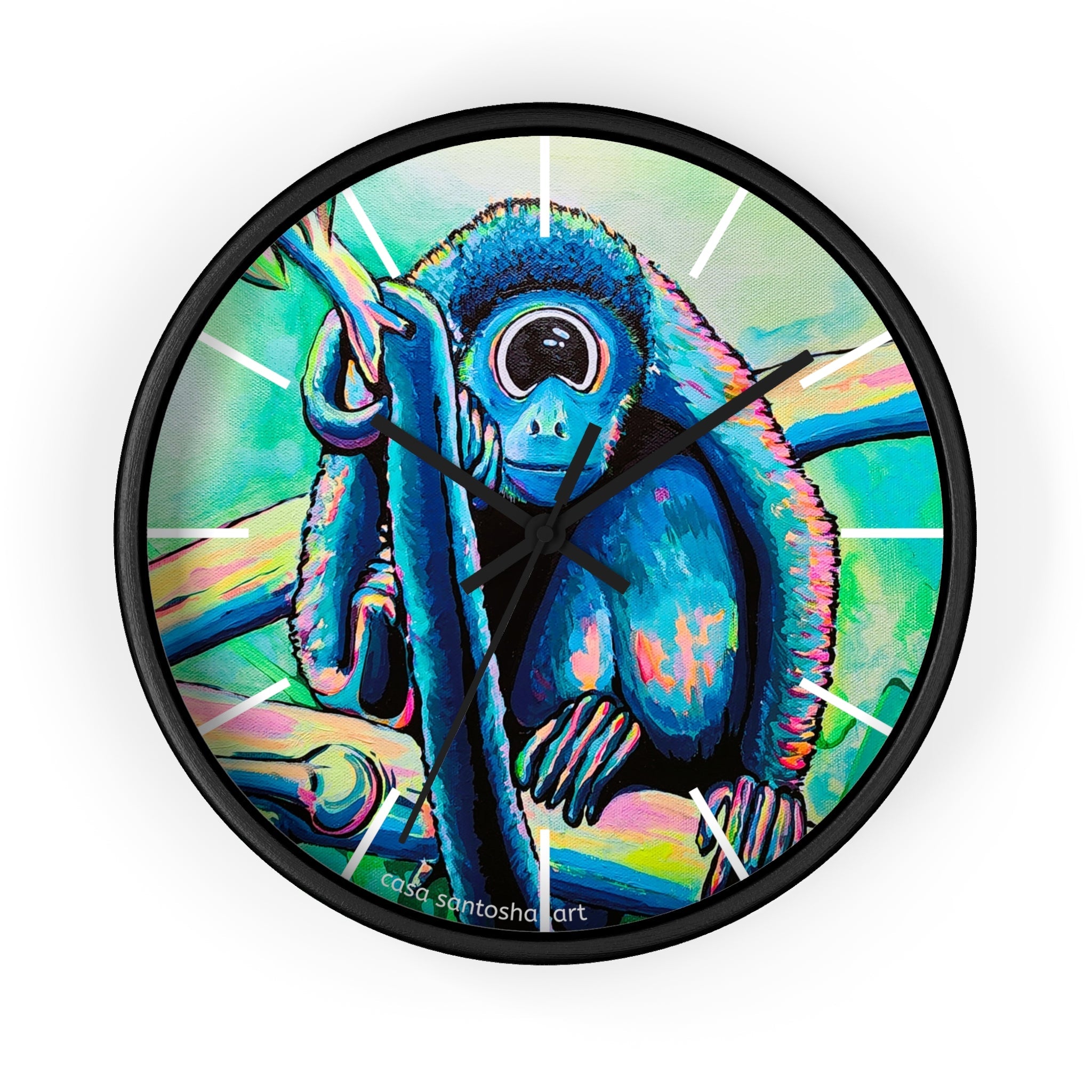 Cyclops Monkey Pop Art Wall Clock