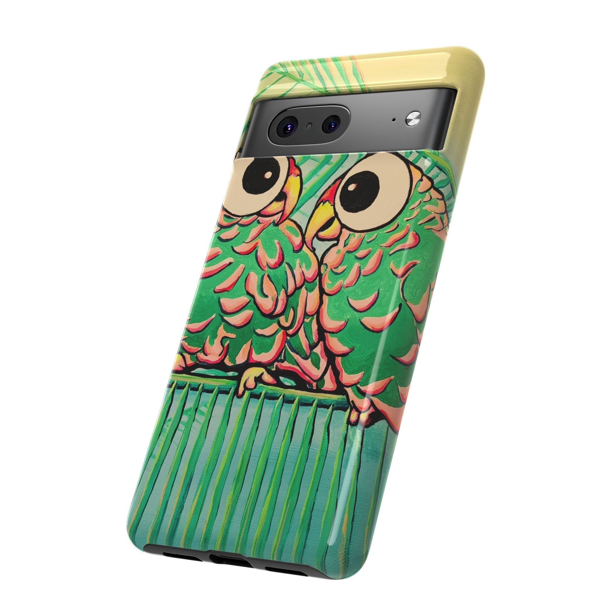 Chatty Cyclops Parrots Tough Phone Case
