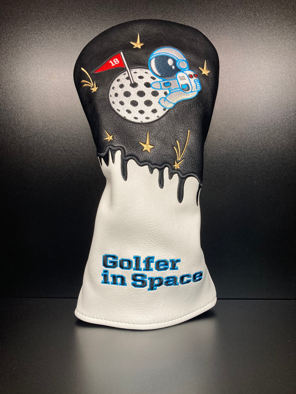 Astronaut Golfer in Space Headcover