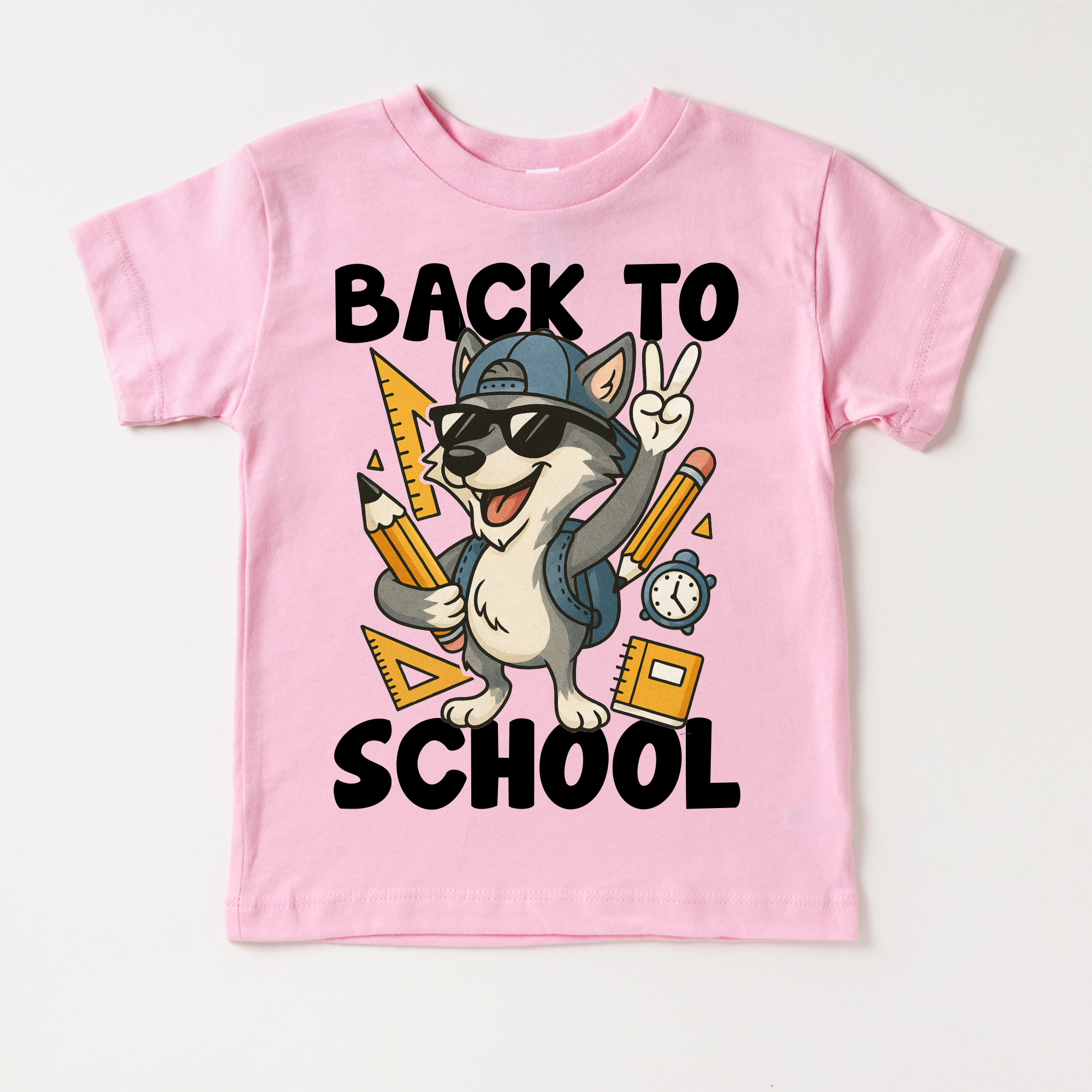 Back To School Wolf Mascot Shirt - Back To School Tee