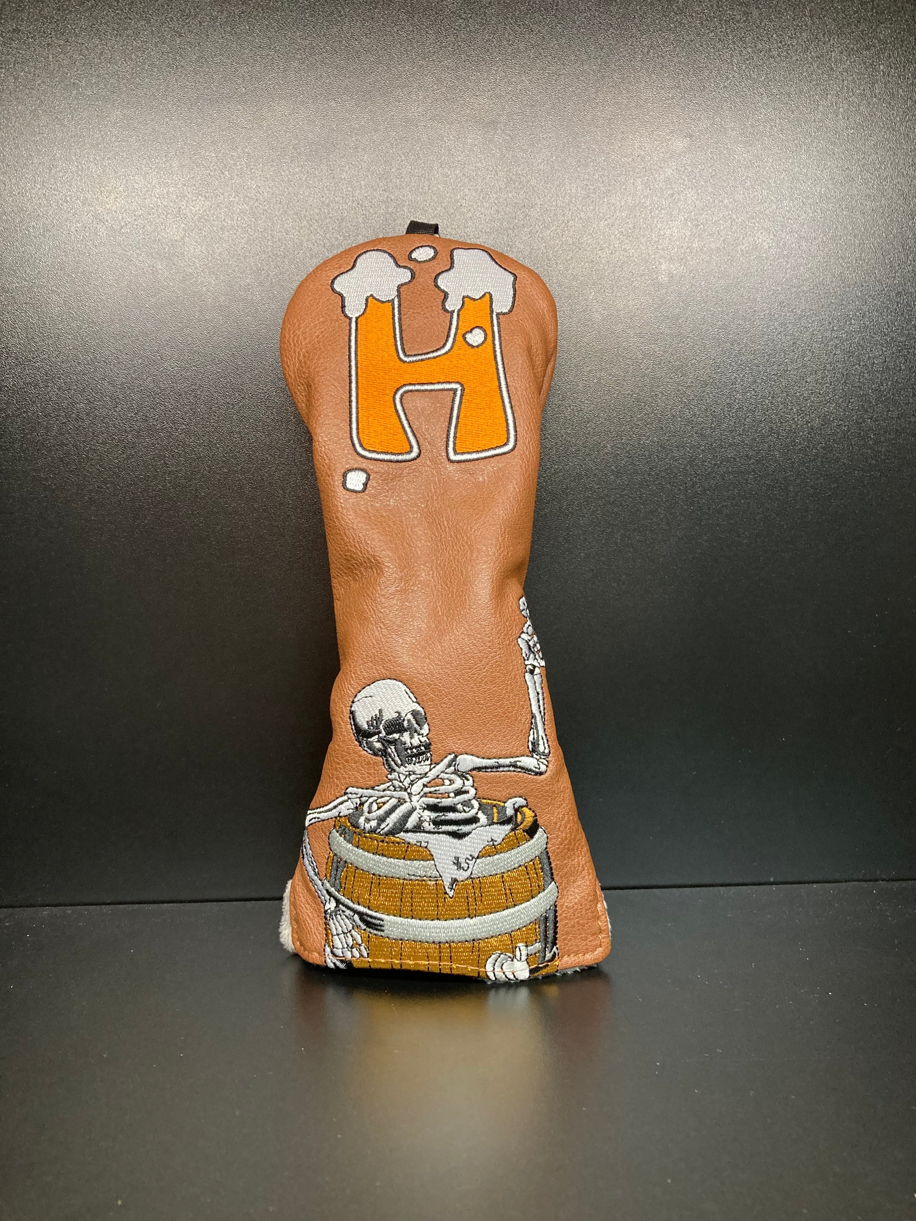 Bones, Beer, & Barrel Magnetic Headcover