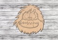 Bumble Abominable Snowman Rudolph Door Hanger DIY Unfinished Kit