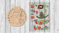Days Until Christmas Elves Workshop Countdown Calendar 13inch - DIY Unfinished Kit - Lvl 3