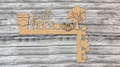 Fall Vibes Door Frame Corner Decor DIY Unfinished Kit