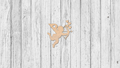 Interchangeable Welcome Porch Leaner - Cherub - Unfinished Accent