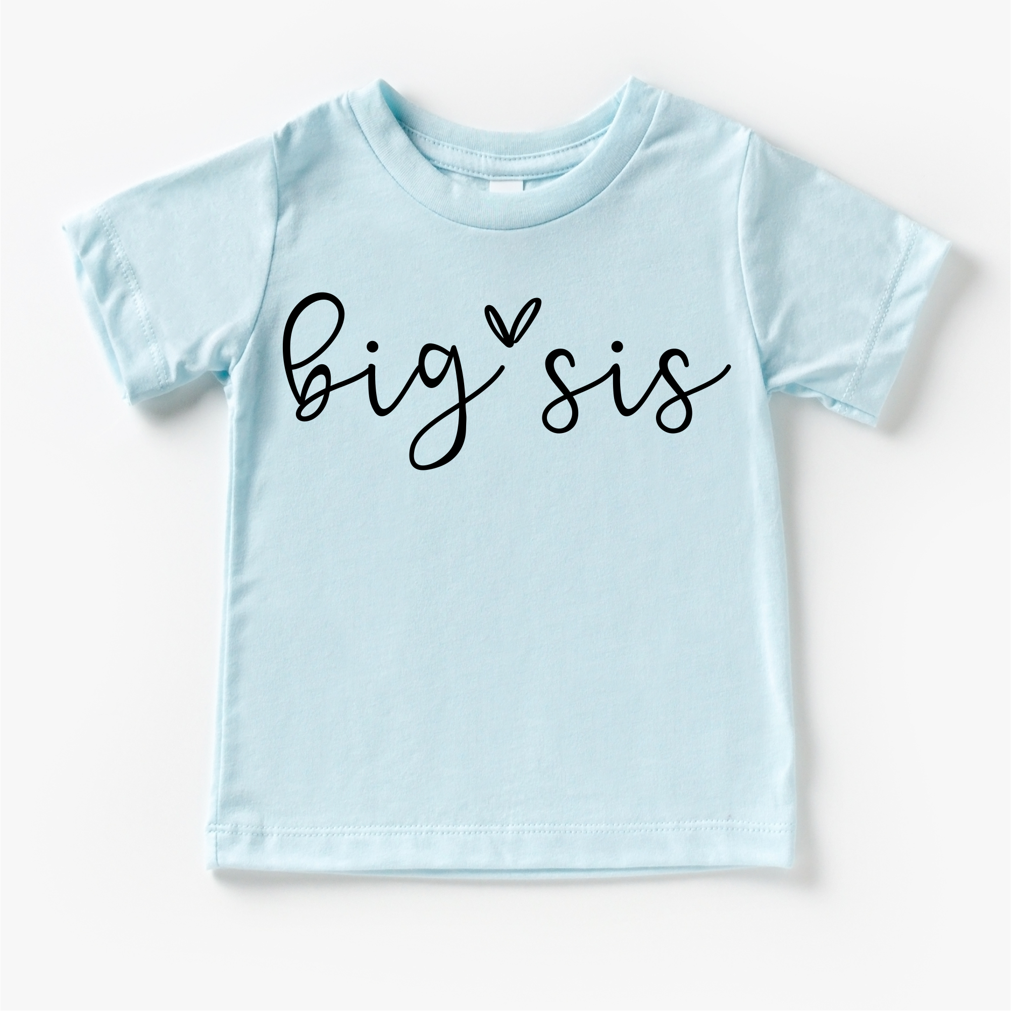 Big Sis Sister Siblings Family Shirt - Sister Tee