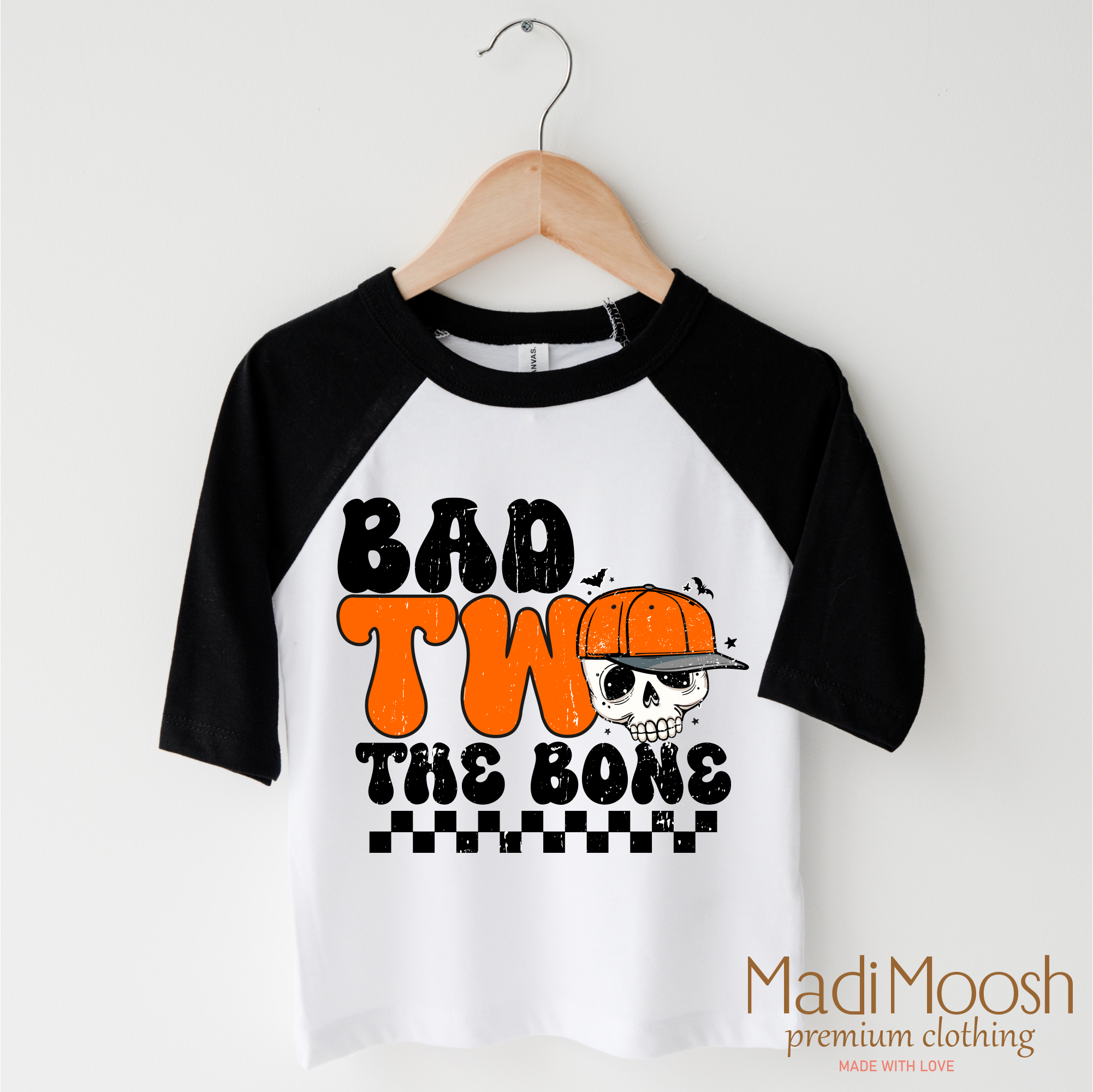 Bad Two The Bone Birthday Shirt - Halloween Shirt