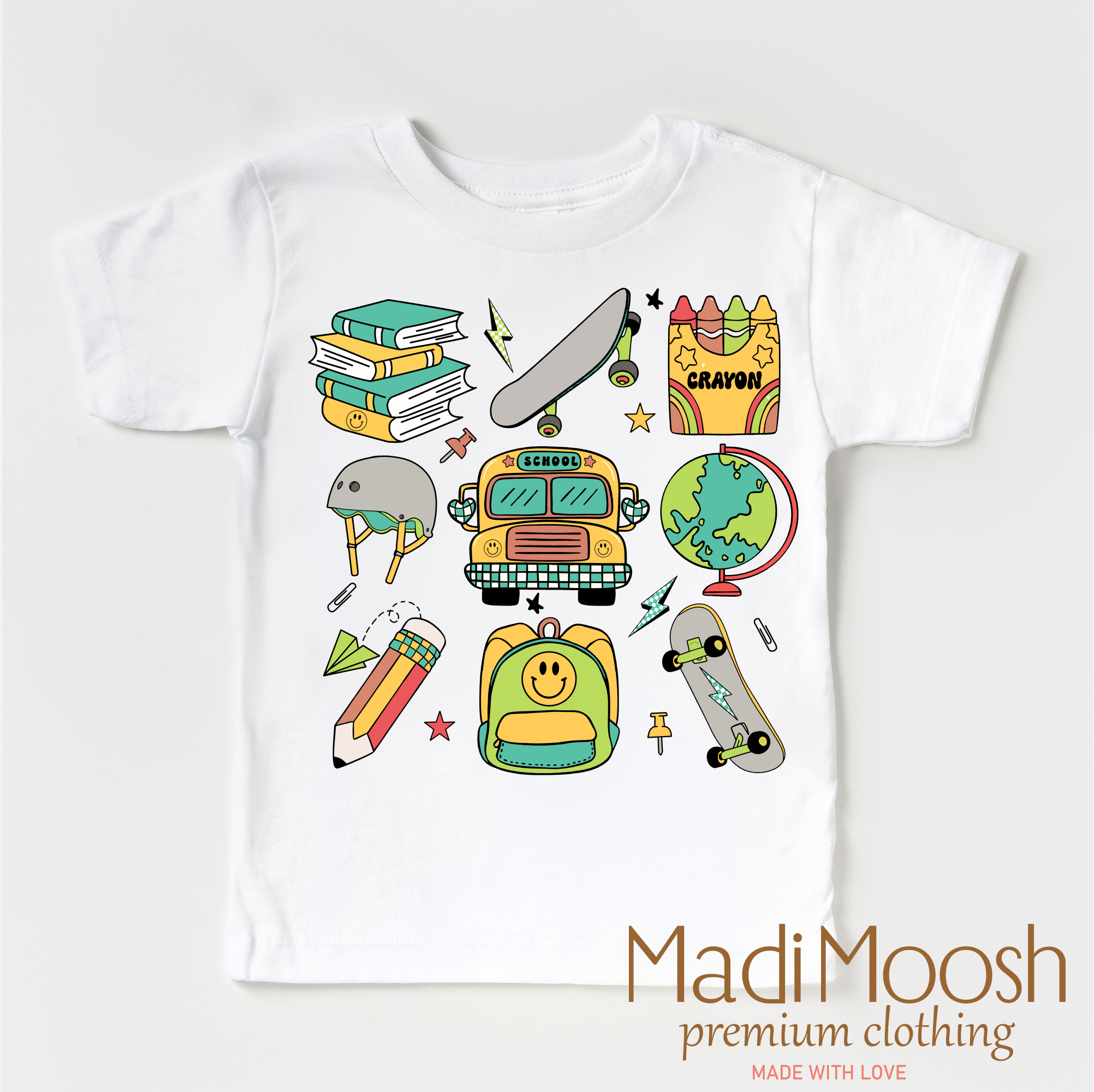 Boys Cute School Shirt - Back To School Shirt