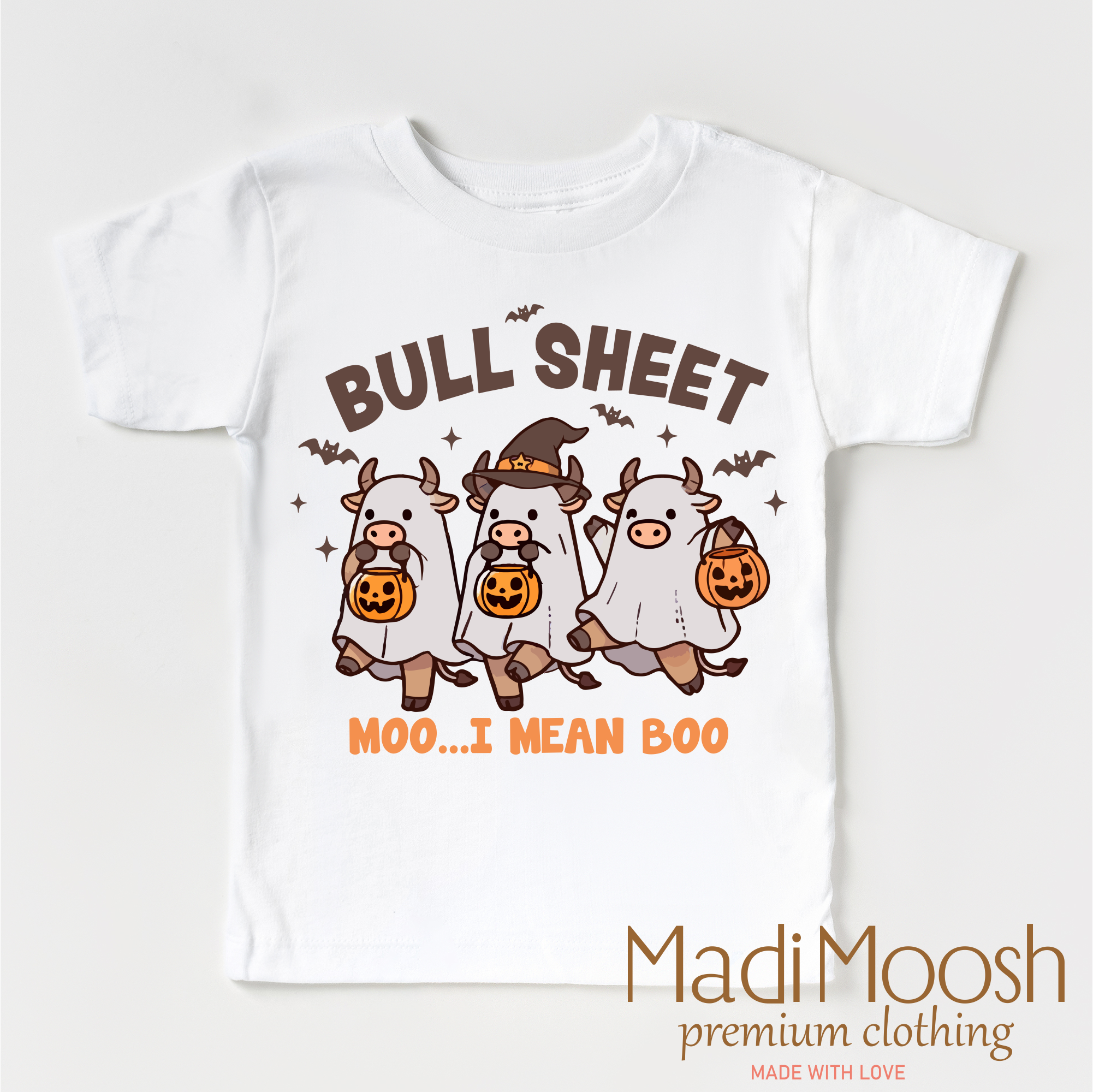 Bull Sheet Halloween Shirt - Halloween Tee