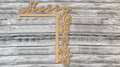 Merry Christmas Door Frame Corner Decor DIY Unfinished Kit