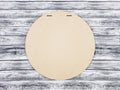 Round Door Hanger w/ Ribbon Slots