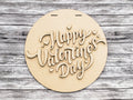 Happy Valentine's Day Big Door Hanger Unfinished Kit
