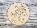 Happy 4th of July Door Hanger DIY Unfinished Kit