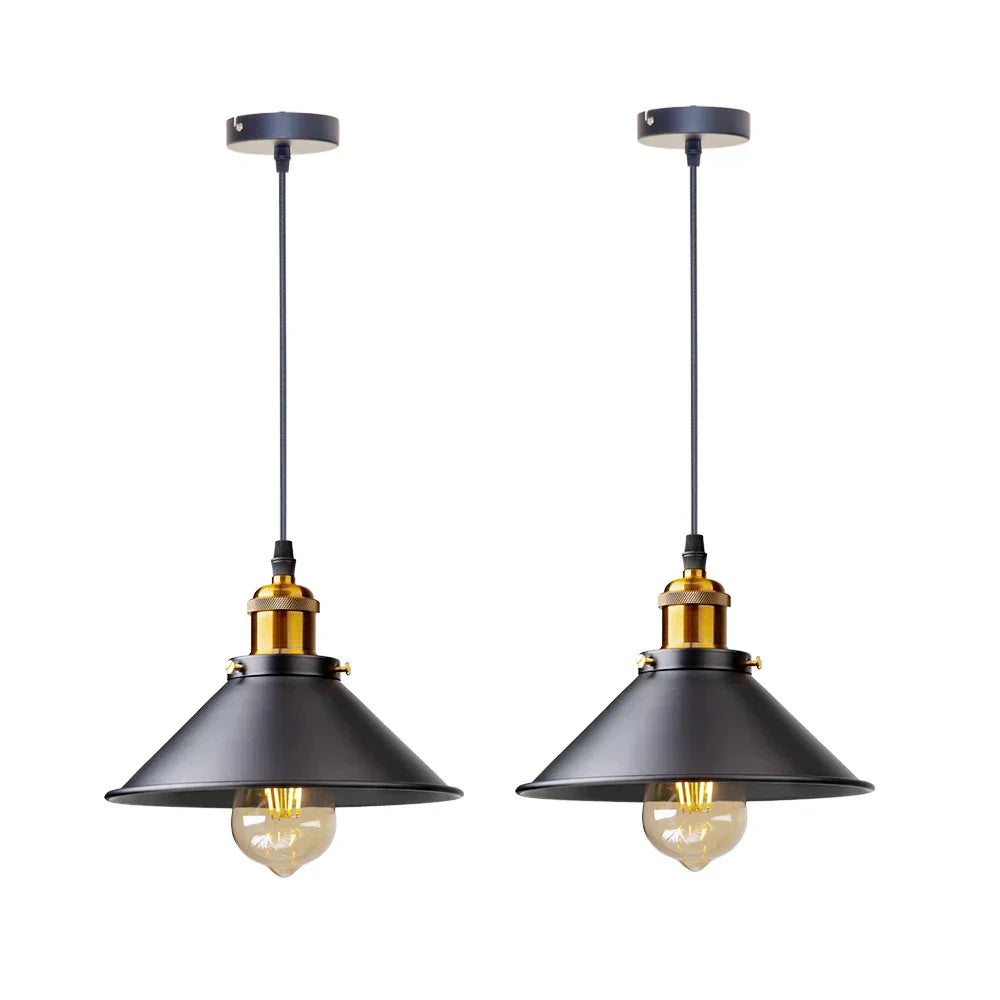DecorBites™ Industrial Retro LED Hanging Chandelier Pendant Light for Home Dining, Bar, and Restaurant Décor