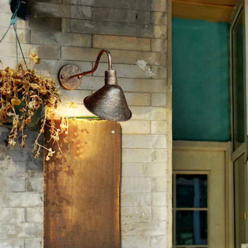 DecorBites™ Industrial Outdoor Wall Lamp for Porch Garden Light Stair Bedroom Lighting