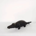 DecorBites™ Golden Crocodile Sculpture Home Decor Figurines