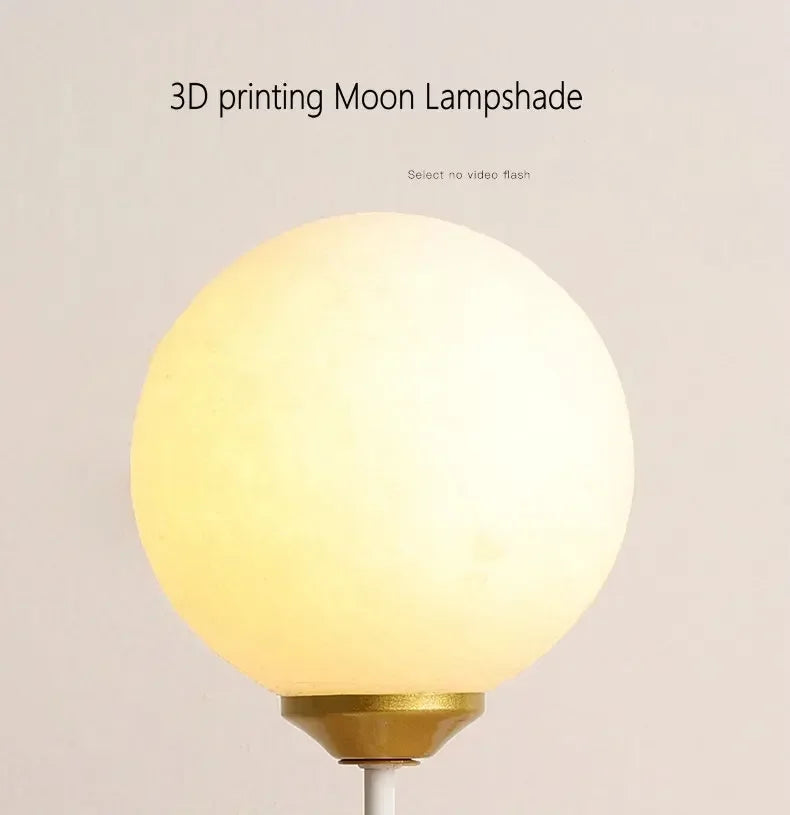 DecorBites™ Kids Bear Wall Light Moon Decor for Girl Bedroom