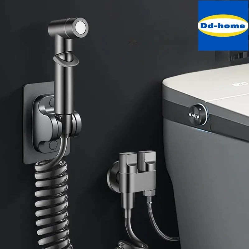 DecorBites™ High Pressure Handheld Bidet Sprayer Set for Bathroom Hygiene and Cleaning