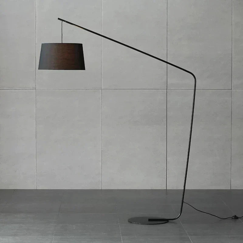 DecorBites™ LED Fishing Floor Lamp - Remote Control, Study, Bedroom, Living Room Lighting