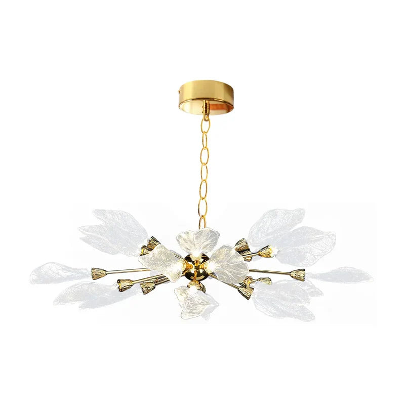 DecorBites™ Leaf-Shaped Pendant Lights for Bedroom, Living Room, and Restaurant