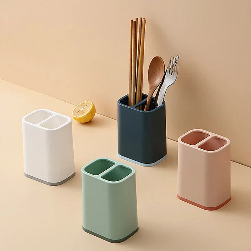 DecorBites™ Kitchen Storage Rack for Cutlery and Tableware Organization