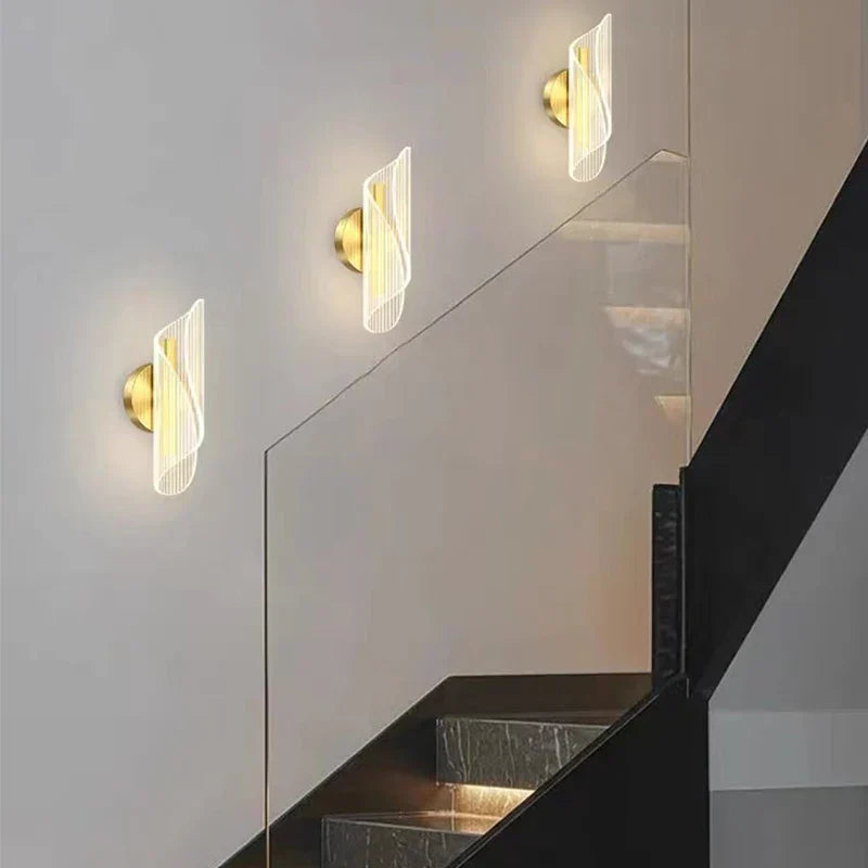 DecorBites™ Heavenly Book LED Wall Lamp - Modern Acrylic Design for Living Room and Bedroom
