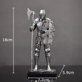 DecorBites™ Heavy Armored Knight Resin Statue Decoration for Desk and Room Aesthetic