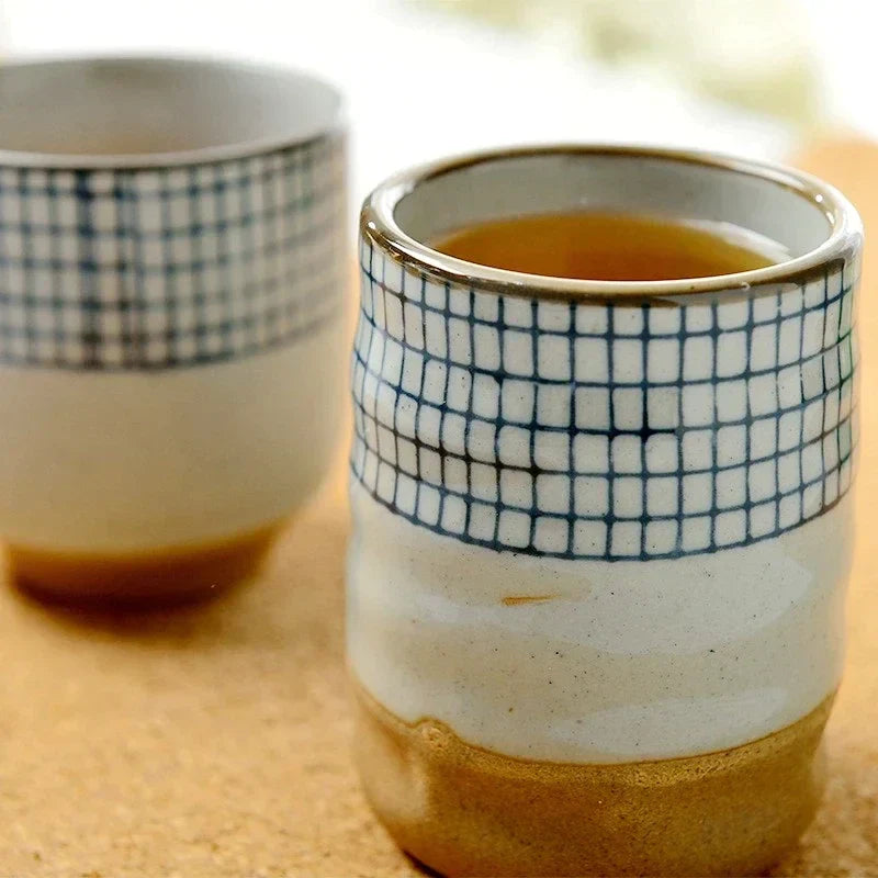 DecorBites™ Japanese Porcelain Coffee Tea Ceramic Cup Mug Drinkware Pottery Water Wine